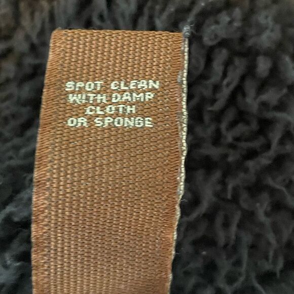 Sonoma Dark Leather Bomber Jacket - Picture 10 of 11